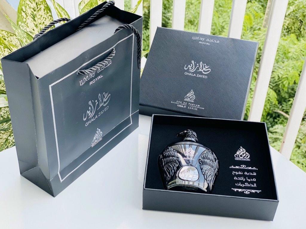 Nước Hoa Dubai Chính Hãng Ghala Zayed Luxury Royal Sang Trọng, Nam Tính 100ml 1608134942