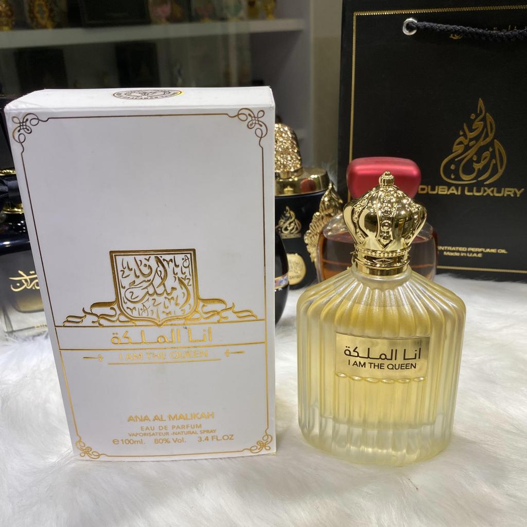 Nước Hoa Dubai Chính Hãng Sang Trọng, Quyến Rũ, Thơm Cực Lâu I Am The Queen 100ml 1608134805