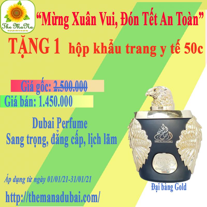 NƯỚC HOA DUBAI- ĐẠI BÀNG GOLD