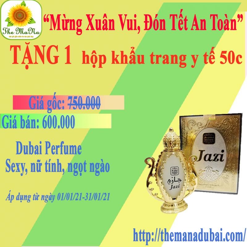 TINH DẦU DUBAI NỘI ĐỊA- JAZI